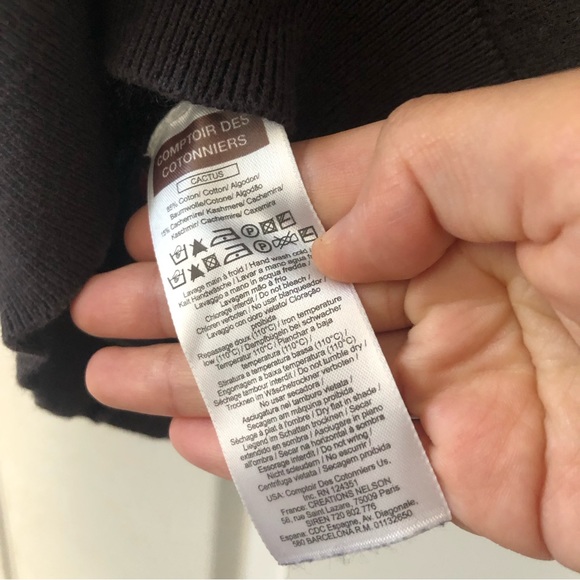 Cashmere short sleeve turtleneck - Picture 2 of 4